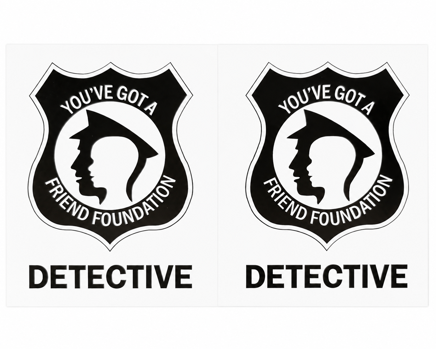 Male Detective Badge Stickers_8.12.2026 Enhanced Certified Male Detective Stickers